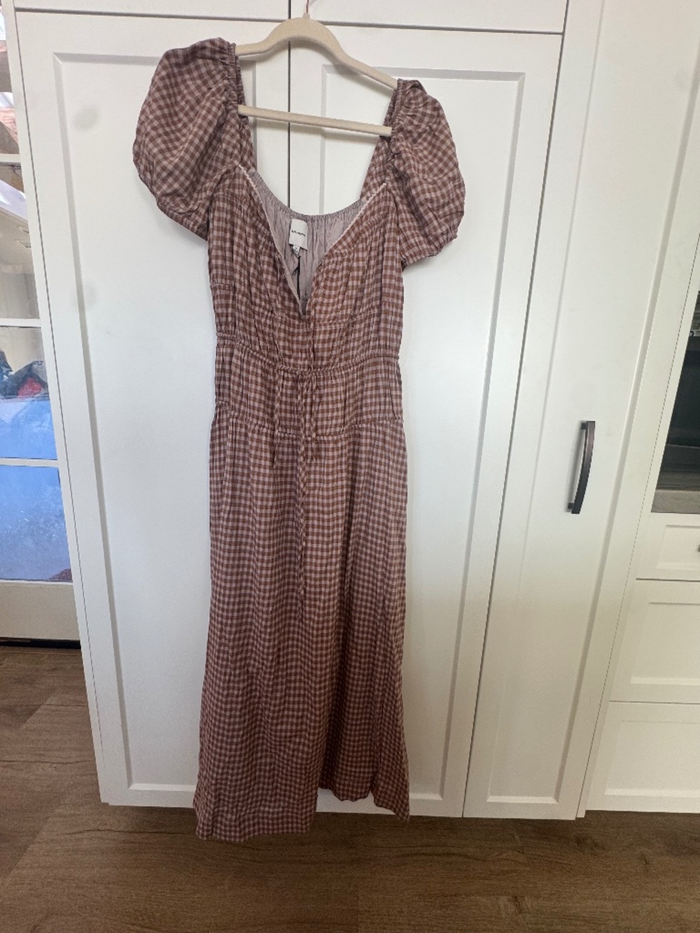 NWT Reformation Rhett Gingham Dress